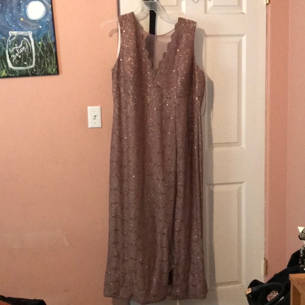 Gold gown